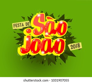 Festa de Sao Joao 2018. Festival in Portugal.