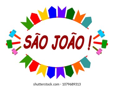 Festa de Sao Joao , vector.