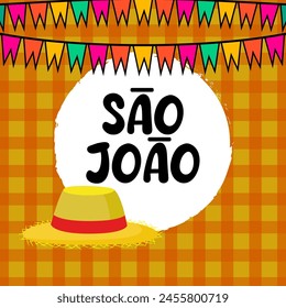 Festa De Sao Joao vector. Sao Joao vector. Festa Junina vector.