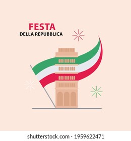 Festa della Repubblica vector design 