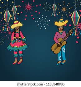 Festa junina background