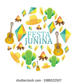 festa junina background holiday