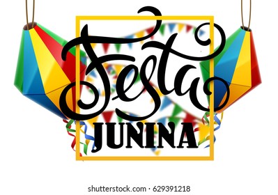 festa junina background holiday