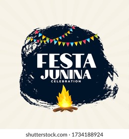 festa junina brazilian festival poster background design