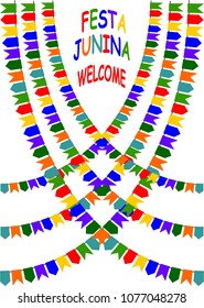 Festa junina , card, vector