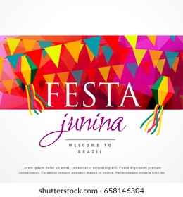 festa junina carnival background design