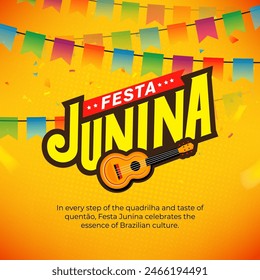 Festa Junina  Festival Background Design Template Illustration