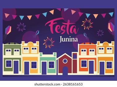 festa junina festive celebration design