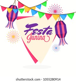 Festa Junina, Ferienhintergrund.