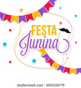 Festa Junina, holiday background.