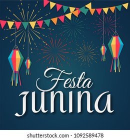 Festa Junina, holiday background.