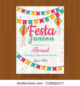Festa Junina, Holiday Background.