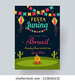 Festa Junina, Holiday Background.