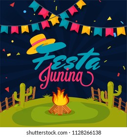 Festa Junina, Holiday Background.