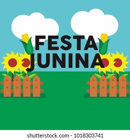 Festa junina illustration