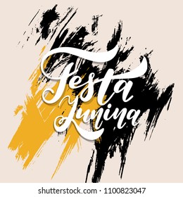 Festa Junina illustration Vector banner. Latin American holiday