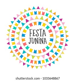 Festa Junina - Latin American, Brazilian June Festival, holiday poster
