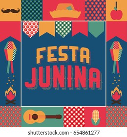 Festa Junina, party in June traditional in Brazil.