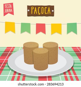Festa Junina - Peanut Candy - June Party - EPS10 with transparencies