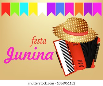Festa Junina postcard