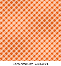 Festa Junina tartan seamless pattern. Cage endless background,  square repeating texture. Vector illustration