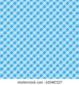 Festa Junina tartan seamless pattern. Cage endless background,  square repeating texture. Vector illustration