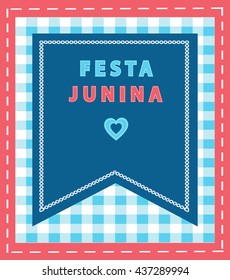 Festa Junina vector. Brazilian June Feast.