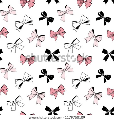 festal bows pattern