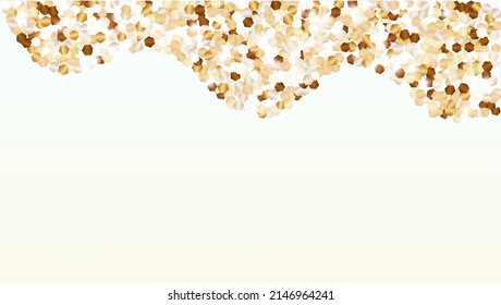 Antecedentes del Festival con Confetti de partículas de brillo. Sparkle Luces Textura. Patrón de partido. Puntos de luz. Star Dust. Explosión de Confetti. Diseño en venta.