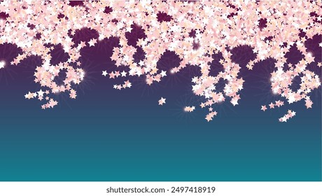 Festival Background with Confetti of Glitter Star Particles. Sparkle Lights Texture. New Year pattern. Light Spots. Star Dust. Christmass Design. Explosion of Confetti. Design for Invitation.