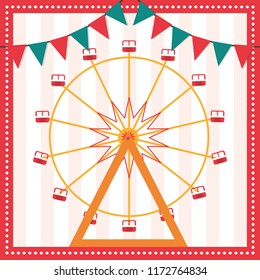 Festival ferris wheel