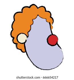 festival funfair clown man show