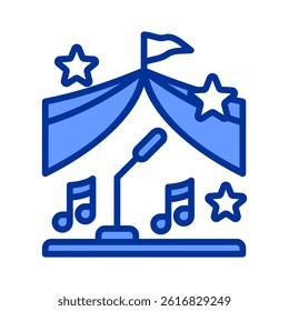 Festival Icon Element For Design
