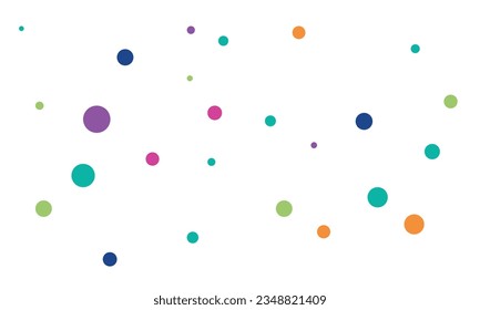 festival incredible colorful dots vector background