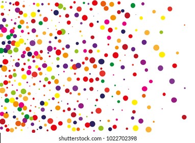 
Festival pattern with color round glitter, confetti. Random, chaotic polka dot. Bright background  for party invites, wedding, cards, phone Wallpapers. Vector illustration. Typographic design.
