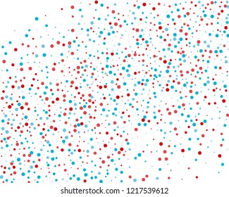 Festival pattern with color round glitter, confetti. Random, chaotic polka dot. Bright background  for party invites, wedding, cards, phone Wallpapers. Vector illustration. Typographic design.