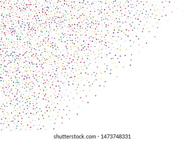 Festival pattern with color round glitter, confetti. Bright background  for party invites, wedding, cards, phone Wallpapers. Vector illustration. Typographic design.