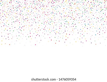 Festival pattern with color round glitter, confetti. Bright background  for party invites, wedding, cards, phone Wallpapers. Vector illustration. Typographic design.