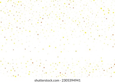 Festival pattern with color round glitter, confetti. Random, chaotic polka dot. Bright background  for party invites, wedding, cards, phone Wallpapers. Vector illustration. Typographic design.