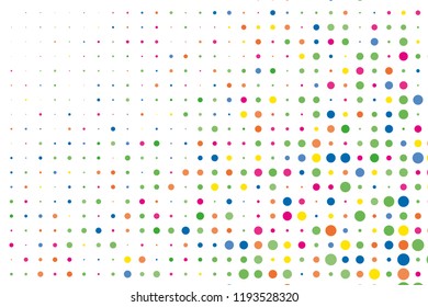 Festival pattern with confetti. Colorful background, vector illustration Rectangular horizontal