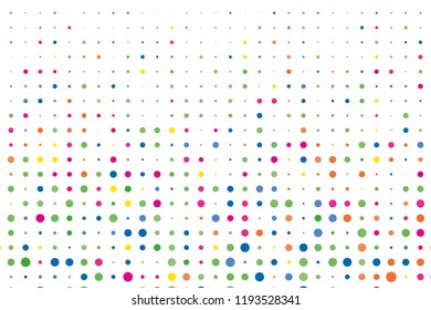 Festival pattern with confetti. Colorful background, vector illustration Rectangular horizontal
