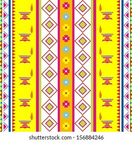 Festival Pattern. Diwali pattern 