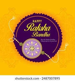 The festival of Raksha Bandhan gives the message of brotherhood and love, Happy Raksha Bandhan.