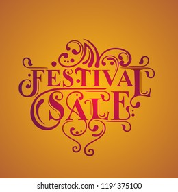 Festival Sale Traditional  Vector Design