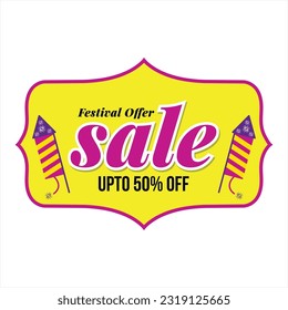 Festival Sale Vector, Graphic element for Diwali, vector for multiple use
