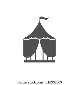 Festival tent icon