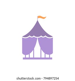 Festival tent icon