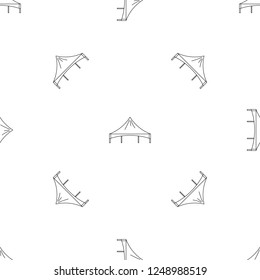 Festival tent pattern seamless vector repeat geometric for any web design