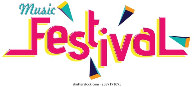 FESTIVAL VECTOR DESIGN FOR LOGO AND BANNER
