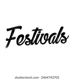 texto de festivales sobre fondo blanco.